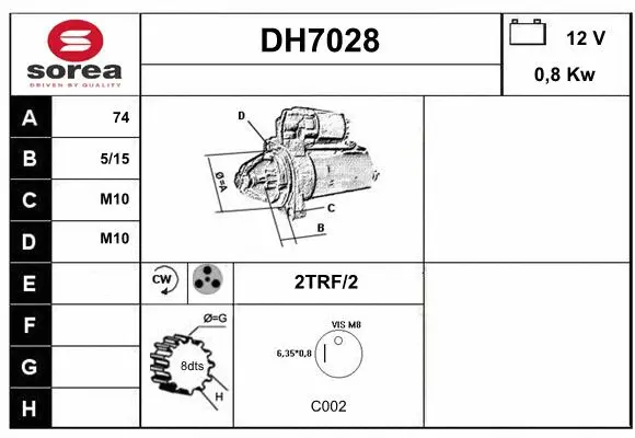 Starter (DH7028)