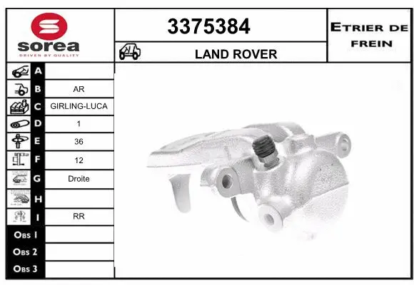 Brake Caliper (3375384)