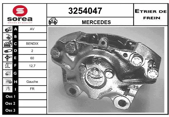 Brake Caliper (3254047)