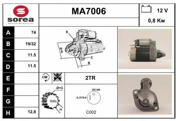 Starter (MA7006)