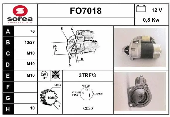 Starter (FO7018)