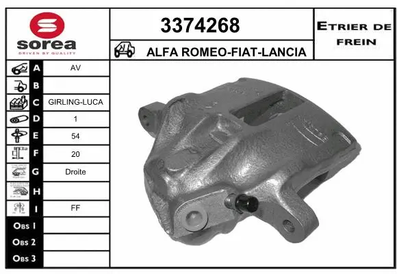 Brake Caliper (3374268)