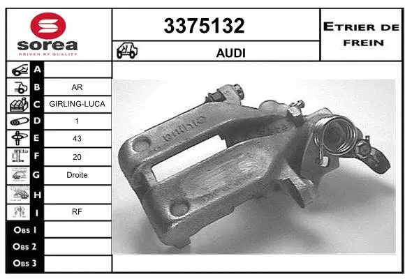 Brake Caliper (3375132)