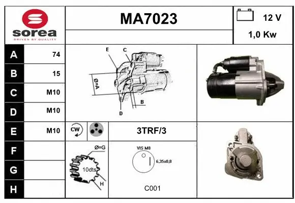 Starter (MA7023)