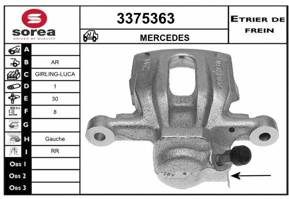 Brake Caliper (3375363)