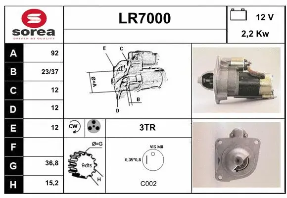 Starter (LR7000)