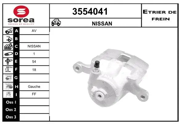 Brake Caliper (3554041)