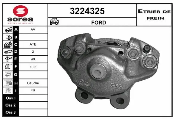 Brake Caliper (3224325)