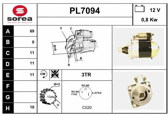 Starter (PL7094)