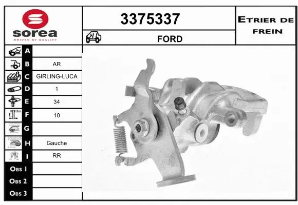 Brake Caliper (3375337)