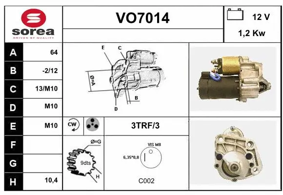 Starter (VO7014)