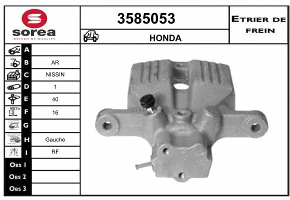 Brake Caliper (3585053)