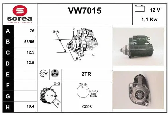 Starter (VW7015)