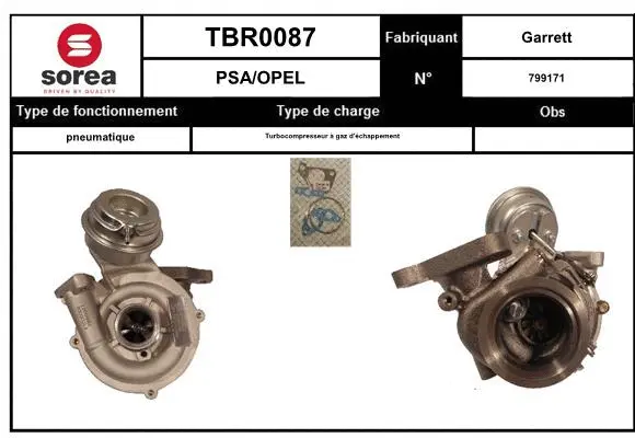 Charger, charging (supercharged/turbocharged) (TBR0087)