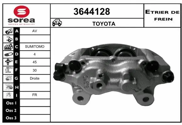Brake Caliper (3644128)