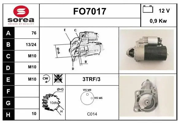 Starter (FO7017)