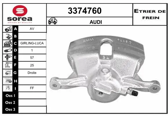 Brake Caliper (3374760)