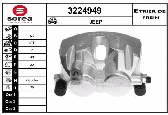 Brake Caliper (3224949)