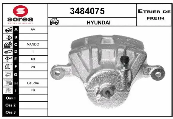 Brake Caliper (3484075)