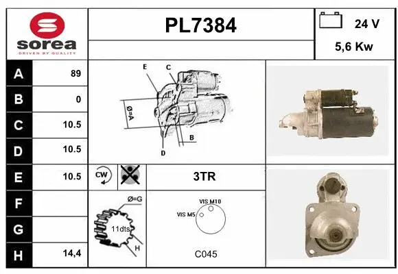 Starter (PL7384)