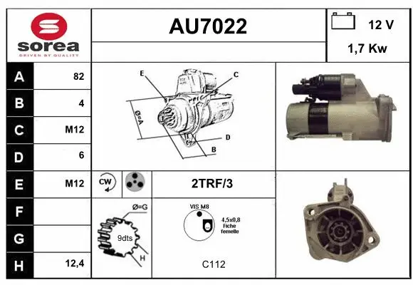 Starter (AU7022)