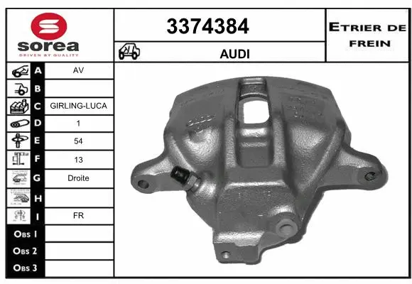 Brake Caliper (3374384)