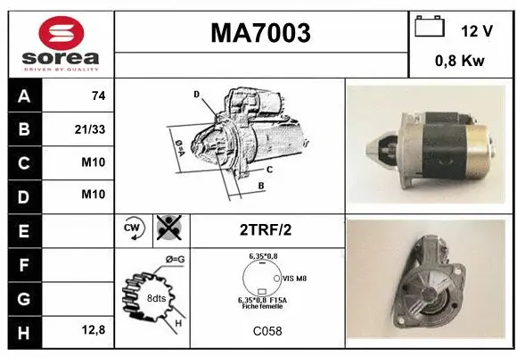 Starter (MA7003)