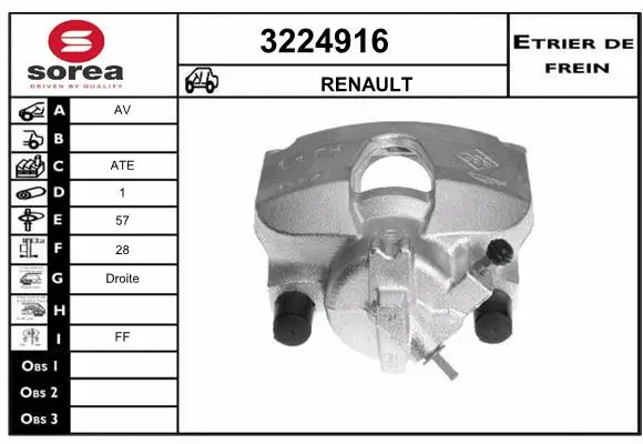 Brake Caliper (3224916)