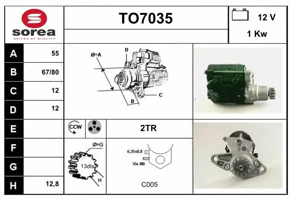Starter (TO7035)