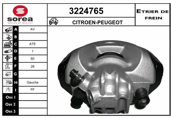 Brake Caliper (3224765)
