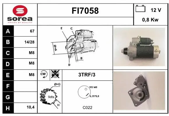 Starter (FI7058)