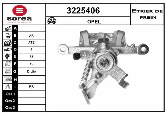 Brake Caliper (3225406)