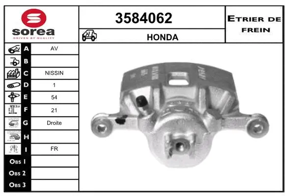 Brake Caliper (3584062)