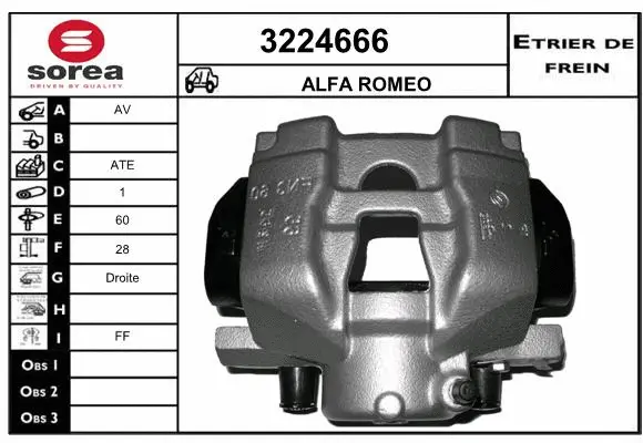 Brake Caliper (3224666)