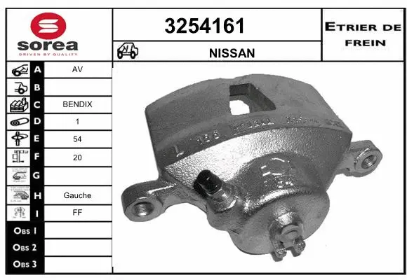 Brake Caliper (3254161)