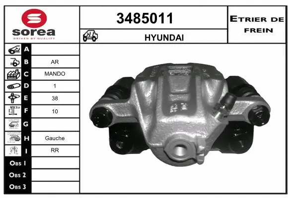 Brake Caliper (3485011)