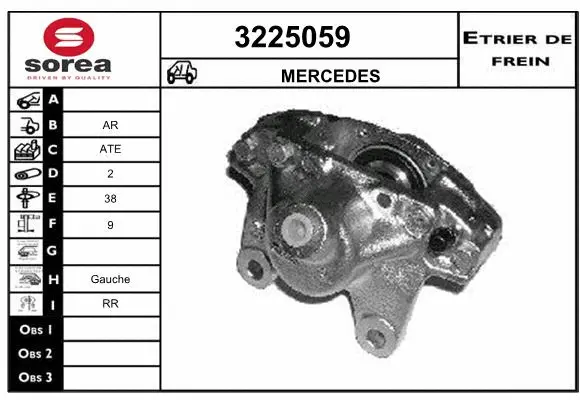 Brake Caliper (3225059)