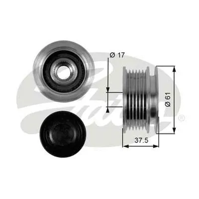 Alternator Freewheel Clutch (OAP7072)