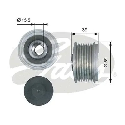 Alternator Freewheel Clutch (OAP7189)