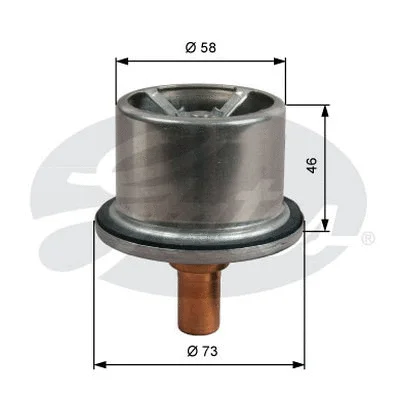 Thermostat, coolant (TH51287G1)