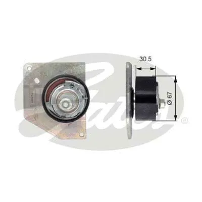 Tensioner, timing belt (T43207)