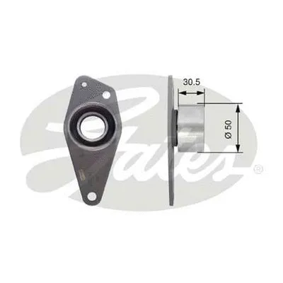 Deflection/Guide Pulley, timing belt (T42088)