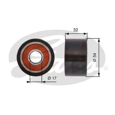 Deflection/Guide Pulley, timing belt (T42167)