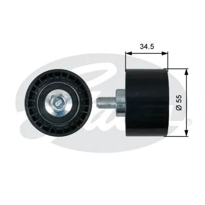 Deflection/Guide Pulley, timing belt (T42218)