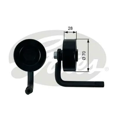 Belt Tensioner, V-ribbed belt (39201)