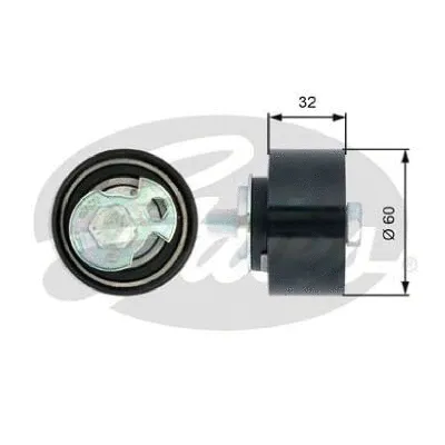 Tensioner Pulley, timing belt (T43124)