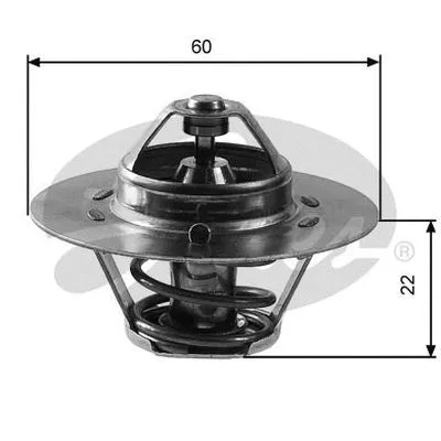Thermostat, coolant (TH12488G1)