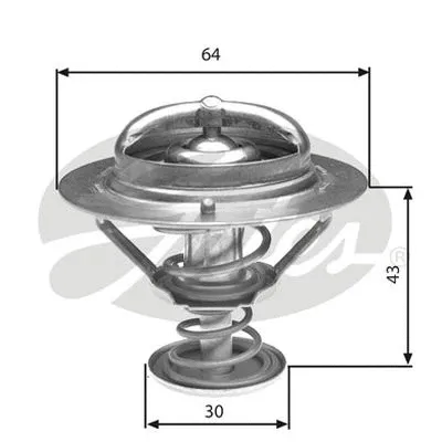 Thermostat, coolant (TH27078G1)