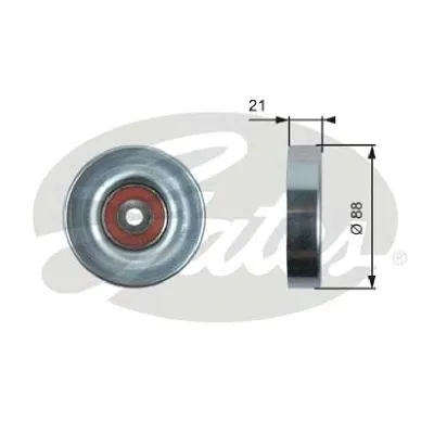 Deflection/Guide Pulley, V-ribbed belt (36395)