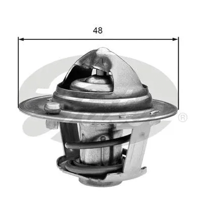 Thermostat, coolant (TH25782G1)